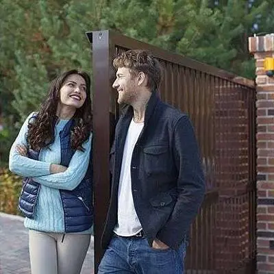 Откатные ворота, сплошное заполнение Откатные ворота, сплошное заполнение